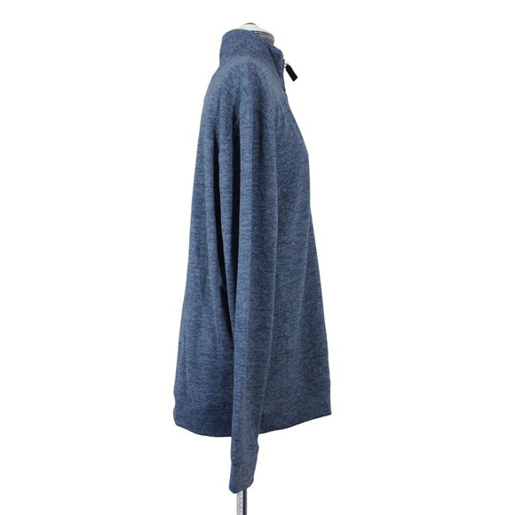 Member's Mark men's 1/4 zip mock neck knit casual pullover sweater - Picture 4 of 9